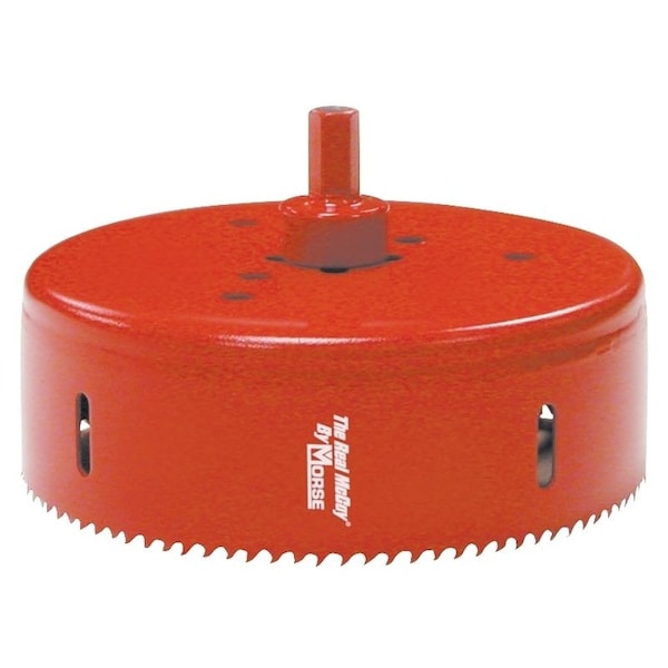 Morse MORSE REAL McCOY TA76 Hole Saw with Arbor, 7/16 in Arbor, 1-15/16 in D Cutting, HSS Cutting Edge - MHSA76/TA76