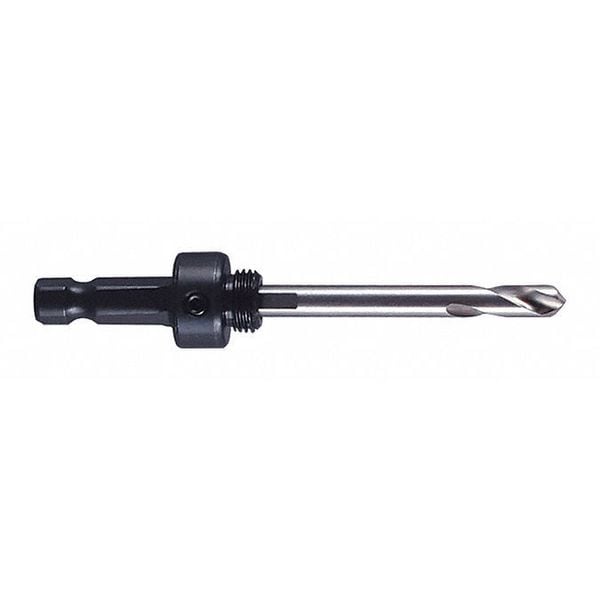 Morse Hole Saw Arbor, Steel, 3/8" Shank Size - MA34CT
