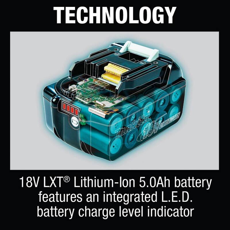 Kit de combo de emergencia preparado inalámbrico de 3 piezas con batería de litio LXT de 18V (5.0Ah) - XT338T de Makita