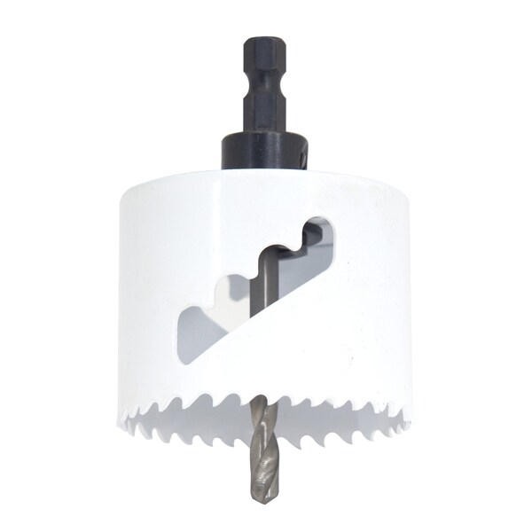 Richelieu 4-inch (102 mm) Bi-Metal Hole Saw with Mandrel and Pilot Drill - 963931