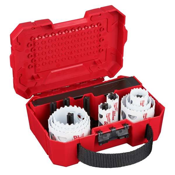 Milwaukee Tool 11 pc. HOLE DOZER Automotive Bi-Metal Hole Saw Set - 49-22-4084