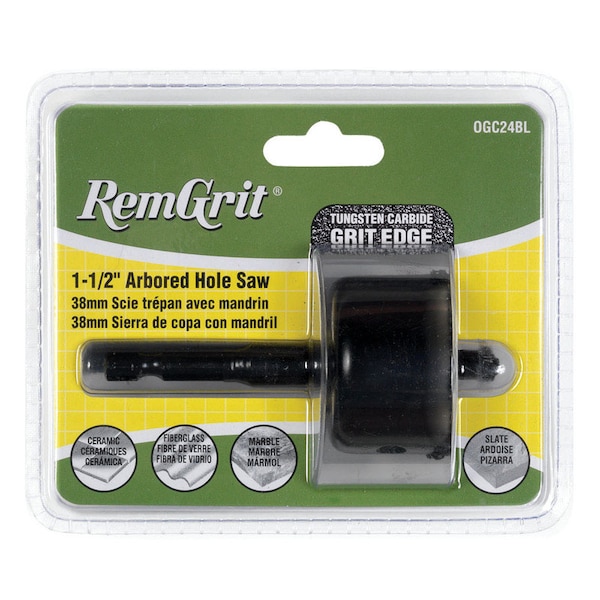 Disston Disston RemGrit 1-1/2 in. Carbide Grit Hole Saw 1 pc - E0104579