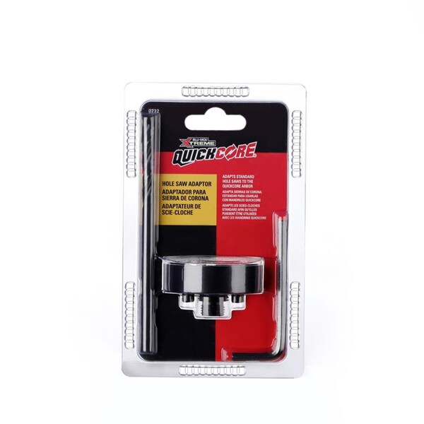 Caracteristicas Anadidas QuickCore Bi-Metal Hole Saw Adaptor - CA3300381