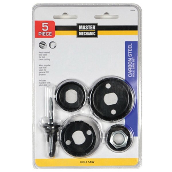 Disston Master Mechanic Hole Saw Set - 5 Piece - DI569849