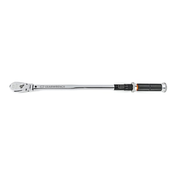 Gearwrench 1/2" Drive 120XP™ Flex Head Micrometer Torque Wrench 30-250 ft/lbs. - 85189
