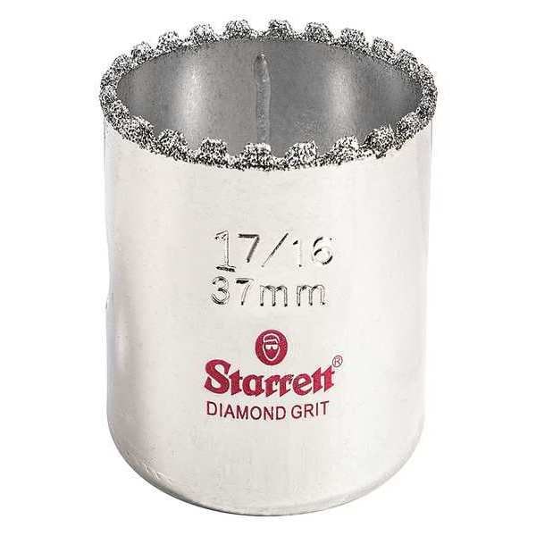 Starrett 1-7/16" Synthetic Diamond Grit Hole Saw - KD0176-N