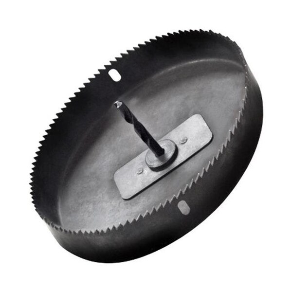 Totalturf 30125 6 in. dia Isomax Corn Hole Carbon Steel Hole Saw - TO3349