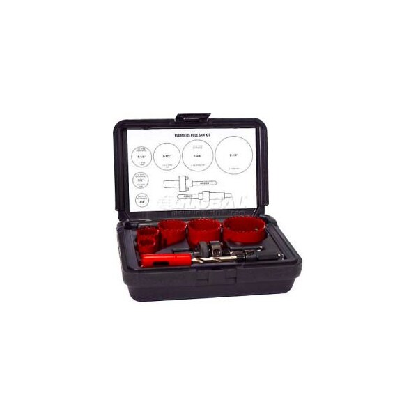 International Tool Mfg. ITM Plumber's Hole Saw Kit - 275AV04P
