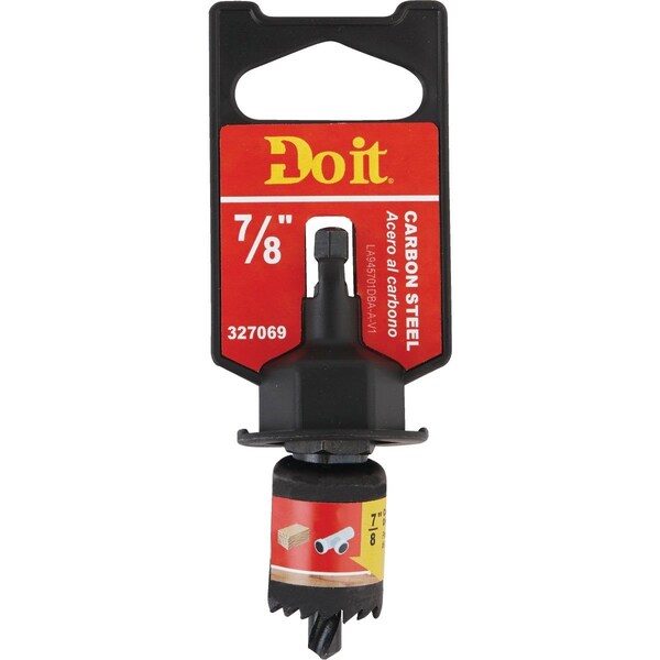 All-Source 7/8 In. Carbon Steel Hole Saw with Mandrel - 945701DB