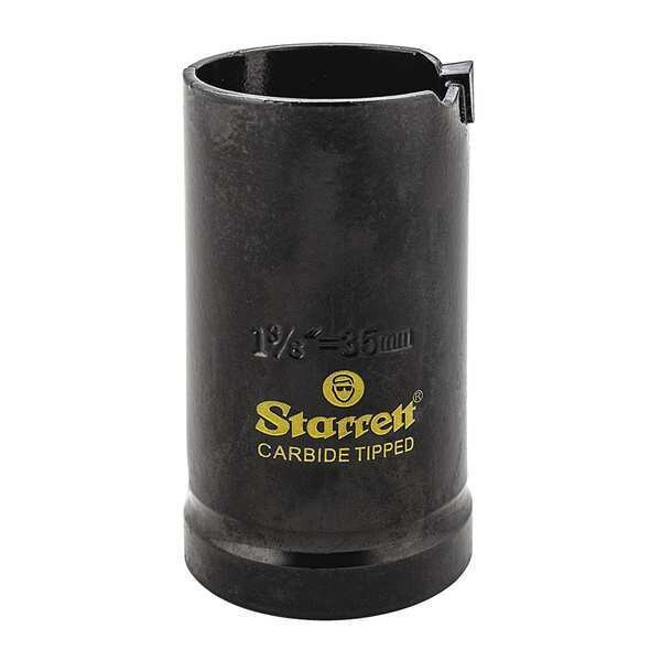 Starrett 1-3/8" Tungsten Carbide Tipped Hole Saw, Multi-Purpose - MPH0138