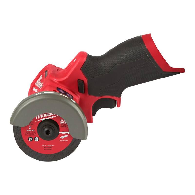 Kit de combo de esmeriladora angular derecha, trinquete y sierra cortada inalámbricos Milwaukee M12 FUEL 12V Ion de litio sin escobillas de 1/4 pulg. - 2485-20-2457-20-2522-20-48-11-2420x2