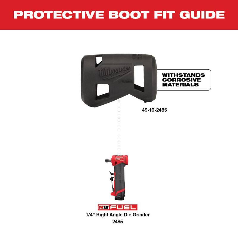 Kit de combo de esmeriladora angular derecha, trinquete y sierra cortada inalámbricos Milwaukee M12 FUEL 12V Ion de litio sin escobillas de 1/4 pulg. - 2485-20-2457-20-2522-20-48-11-2420x2