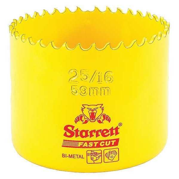 Starrett Bi-Metal Fast Cut Hole Saw 2-5/16" (59mm) - FCH0256-G
