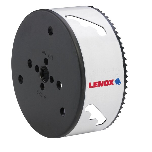 Irwin Lenox Speed Slot 4-3/4 in. Bi-Metal Hole Saw 1 pc - 3007676L