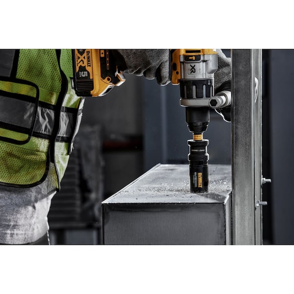 Dewalt Hole Saw, Cutting 1 3/4" D, 1 1/4" dia - DAH3114