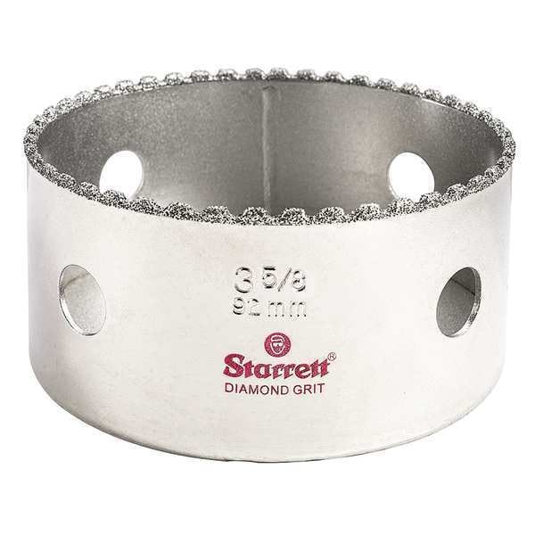 Starrett 3-5/8" Synthetic Diamond Grit Hole Saw - KD0358-N