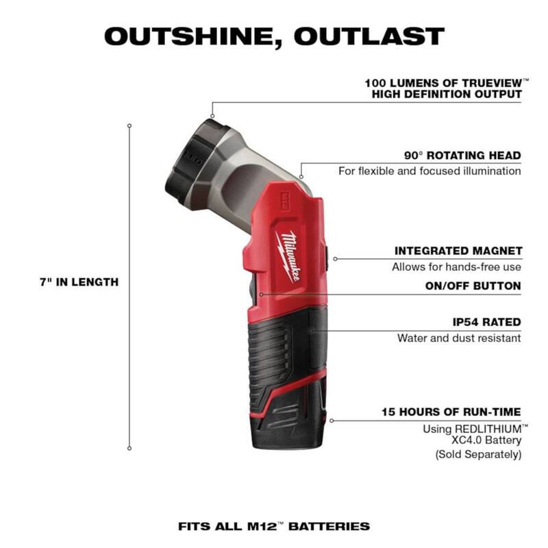 Kit combo inalámbrico sin escobillas de iones de litio de 12 voltios Milwaukee M12 FUEL (4 herramientas) con dos baterías de 2.5ah, cargador y bolsa para herramientas - 3497-24.