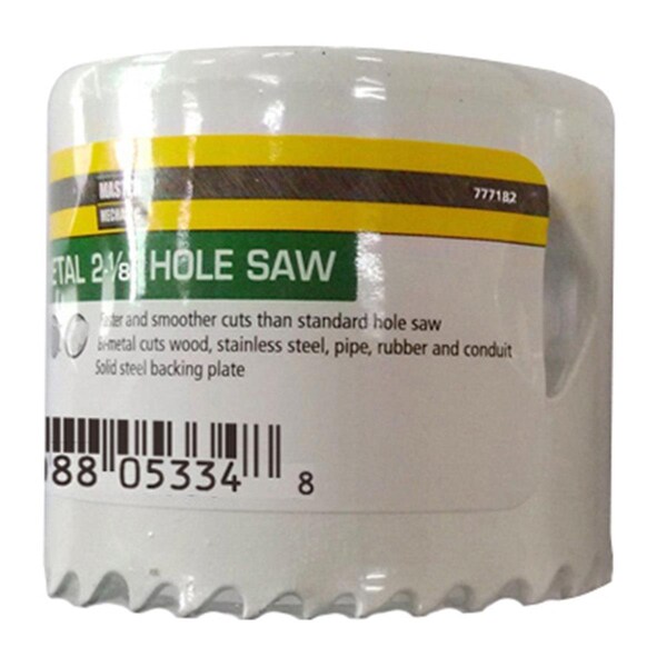 Swivel 2.125 in. Master Mechanic Bi-Metal Hole Saw - SW3855526
