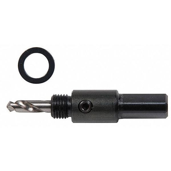 Greenlee Small Hole Cutter Arbor, 3/16 x 1 1/2 In - 925-011