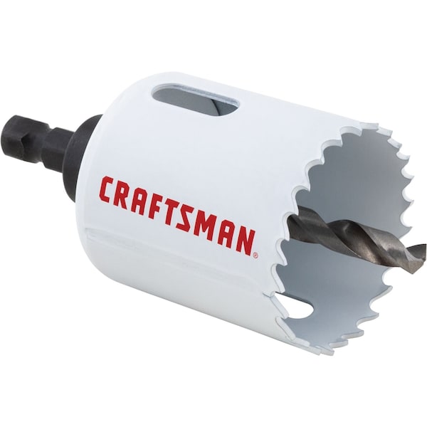 Craftsman Bi-Metal Hole Saw With Arbor, 1-3/4 - CMAH1134A
