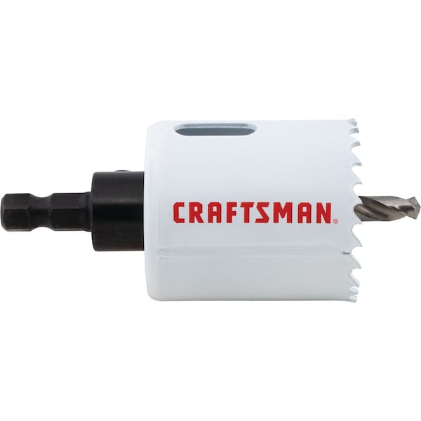 Craftsman Bi-Metal Hole Saw With Arbor, 1-3/4 - CMAH1134A