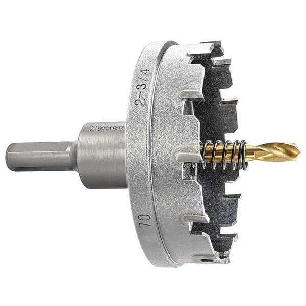 Starrett Carbide Tipped Hole Saw, 2-3/4", 70mm - SM70
