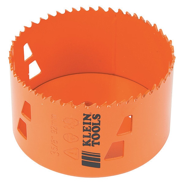 Klein Tools Bi-Metal Hole Saw, 3-5/8-Inch - 31958