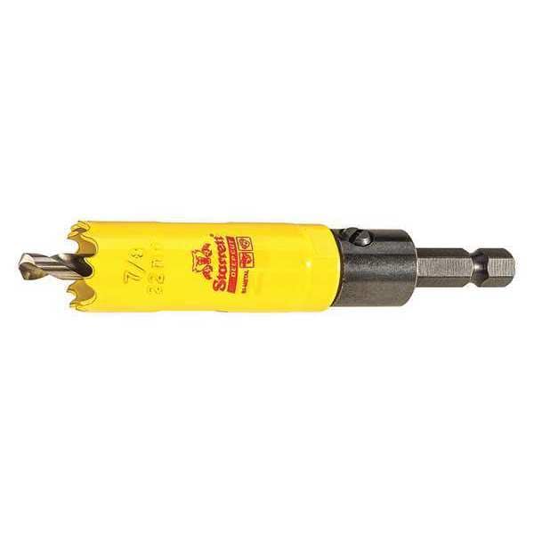 Starrett 7/8'' (22mm) Bi-Metal HSS Hole Saw with Arbor - ADCH0078