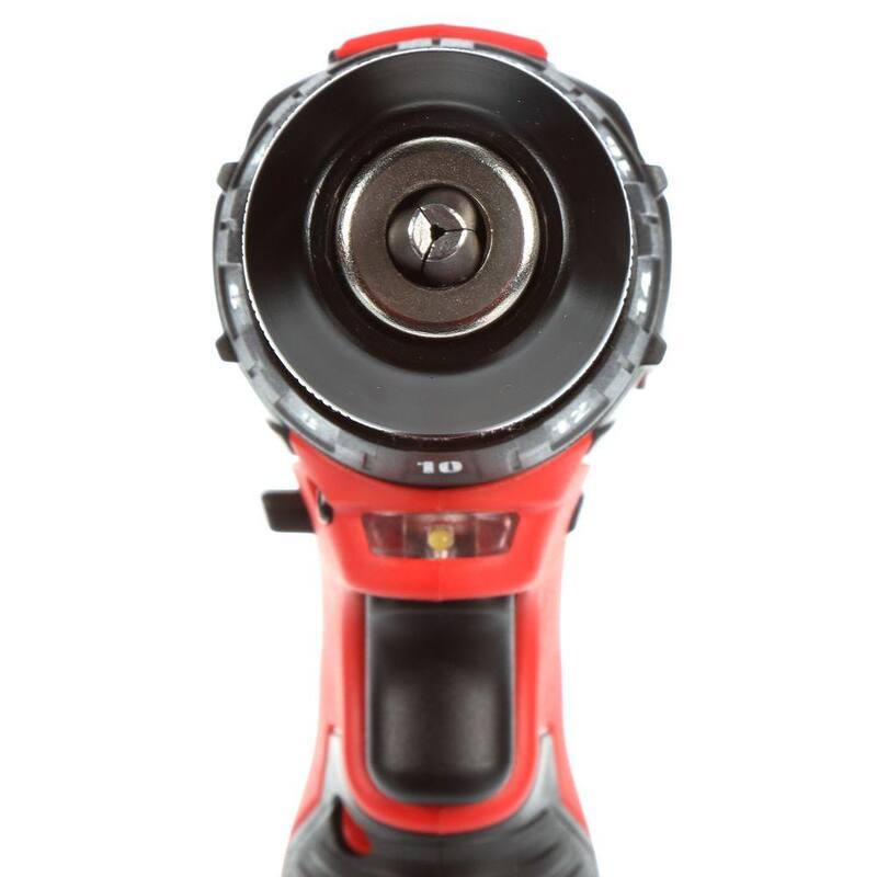 Milwaukee M12 12V Juego de combo inalámbrico de taladro martillo/destornillador de impacto de iones de litio con paquete de batería M12 1.5 Ah (paquete de 2) - 2497-22-48-11-2411