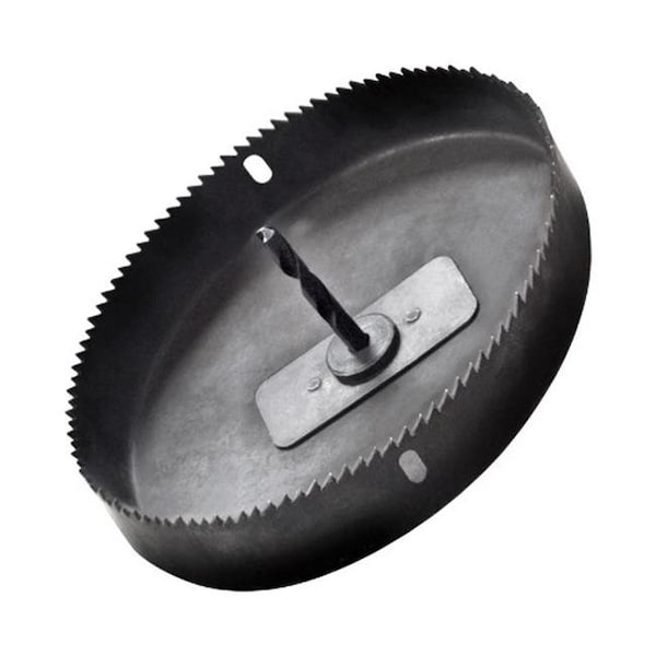 Eazypower Eazypower 30125 6 in. dia Isomax Corn Hole Carbon Steel Hole Saw - 2493302