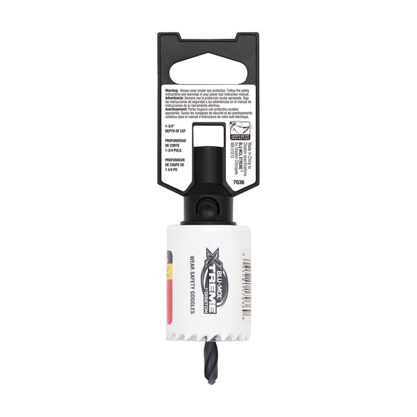 Blu-Mol Xtreme Blu-Mol Xtreme 1-1/2 in. Bi-Metal Hole Saw 1 pk - E0217036