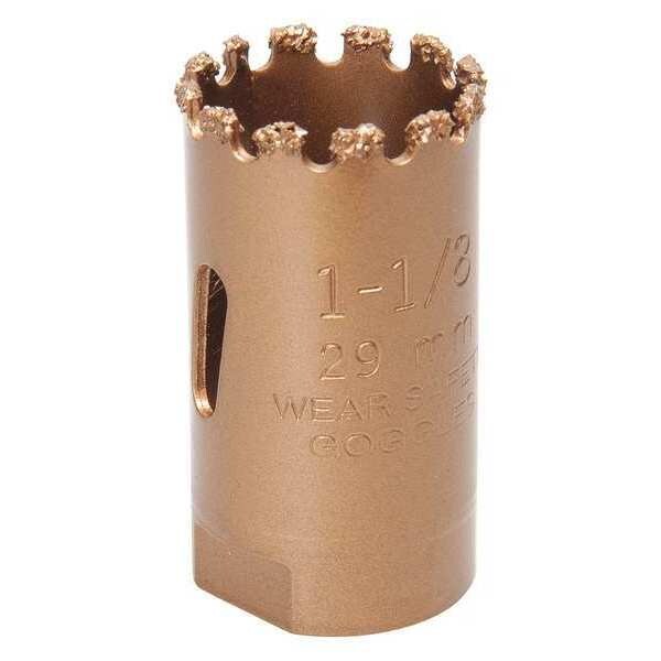 Greenlee 1-1/8" Hole Saw Carbide Grit - 725-1-1/8
