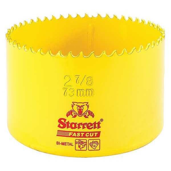Starrett Bi-Metal Fast Cut Hole Saw 2-7/8" (73mm) - FCH0278-G