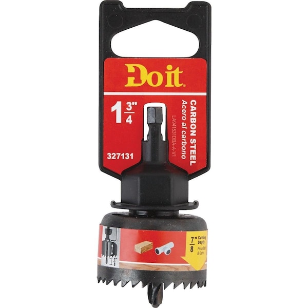 All-Source 1-3/4 In. Carbon Steel Hole Saw with Mandrel - 941531DB