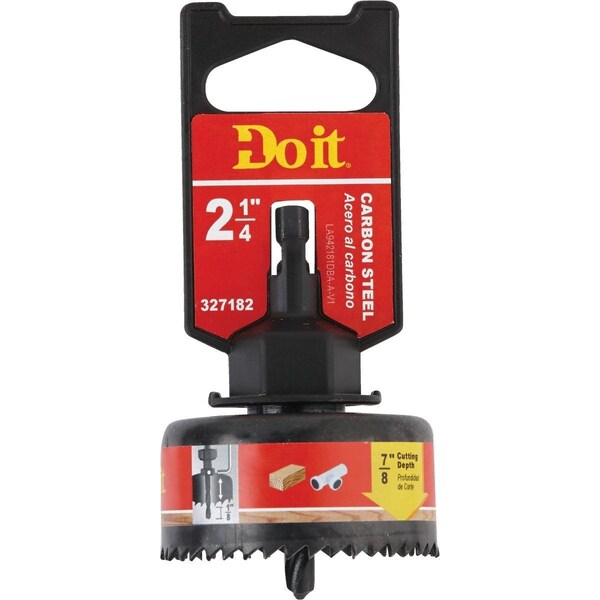 All-Source 2-1/4 In. Carbon Steel Hole Saw with Mandrel - 942181DB
