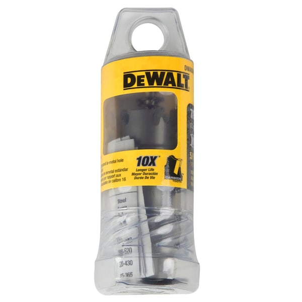 Dewalt 7/8" (22mm) Metal Cutting Carbide Holesaw - DWACM1814