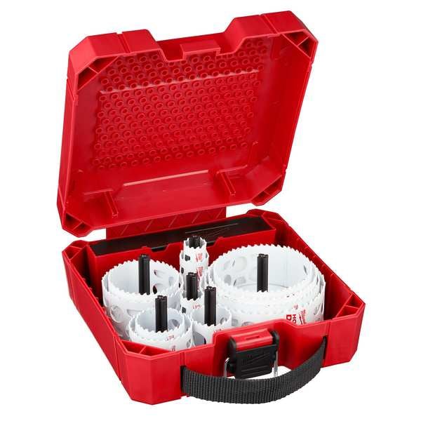 Milwaukee Tool 16 pc. HOLE DOZER Plumber's Bi-Metal Hole Saw Set - 49-22-4156