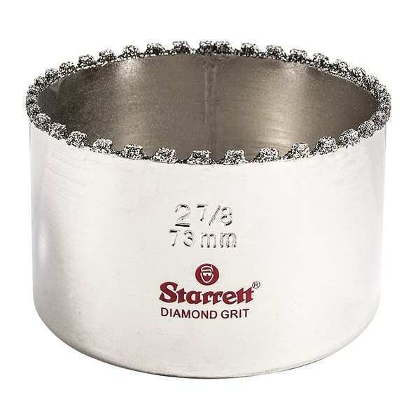 Starrett 2-7/8" Synthetic Diamond Grit Hole Saw - KD0278-N