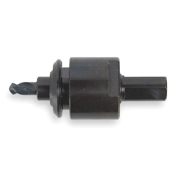 Greenlee Large Hole Cutter Arbor, 1/4 x 1 1/2 In - 925-022