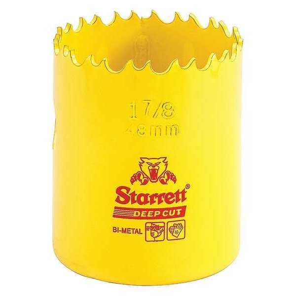 Starrett Bi-Metal Fast Cut Hole Saw 1-7-8" (48mm) - DCH0178-G