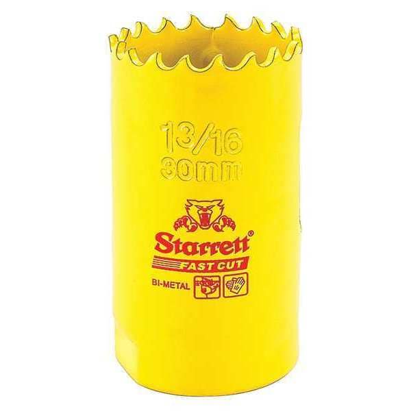 Starrett Bi-Metal Fast Cut Hole Saw 1-3/16" (30mm) - FCH0136-G