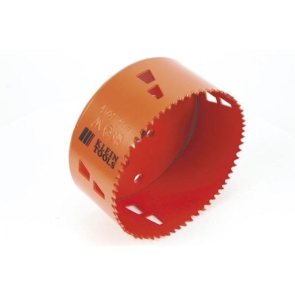 Klein Tools Bi-Metal Hole Saw, 4-1/2-Inch - 31972