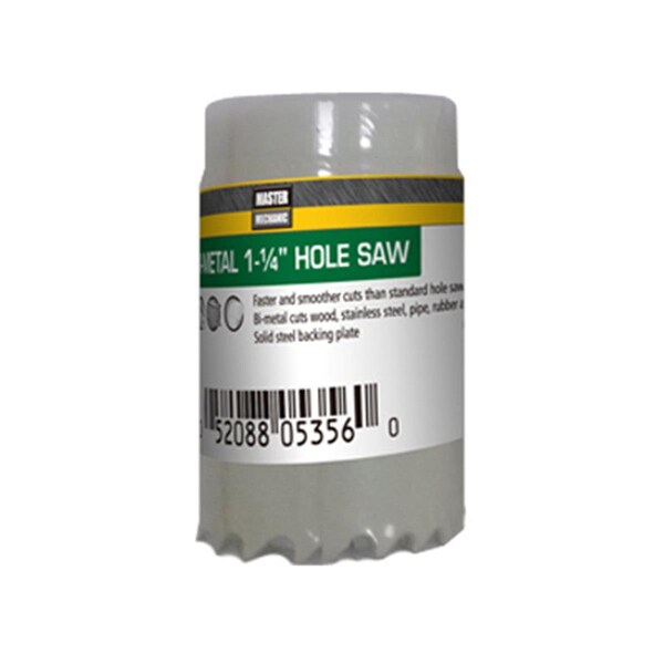 Swivel 1.37 in. Master Mechanic Bi-Metal Hole Saw - SW3846766