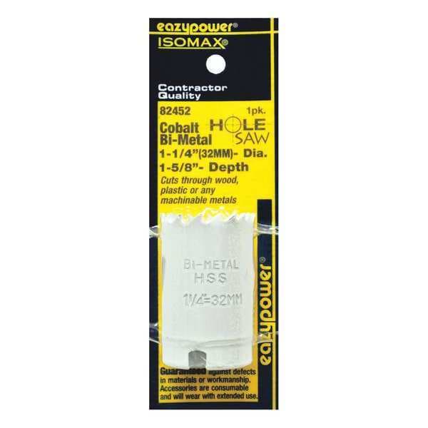 Eazypower Bi-Metal Hole Saw Cobalt 1-1/4" x 1-3/8" - 82452