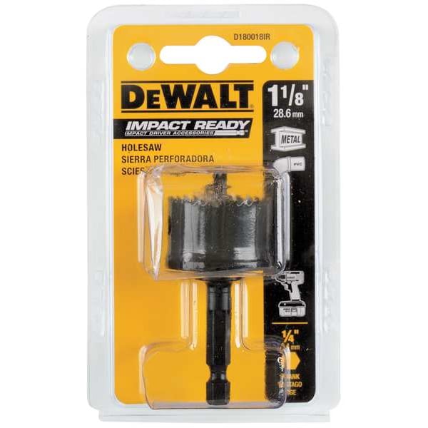 Dewalt 1-1/8" (29mm) IMPACT READY(R) Hole Saw - D180018IR