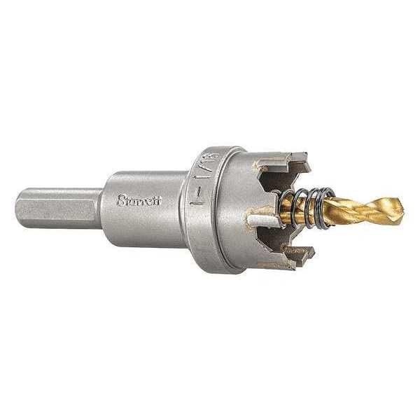 Starrett Carbide Tipped Hole Saw, 1-1/16", 27mm - SM27