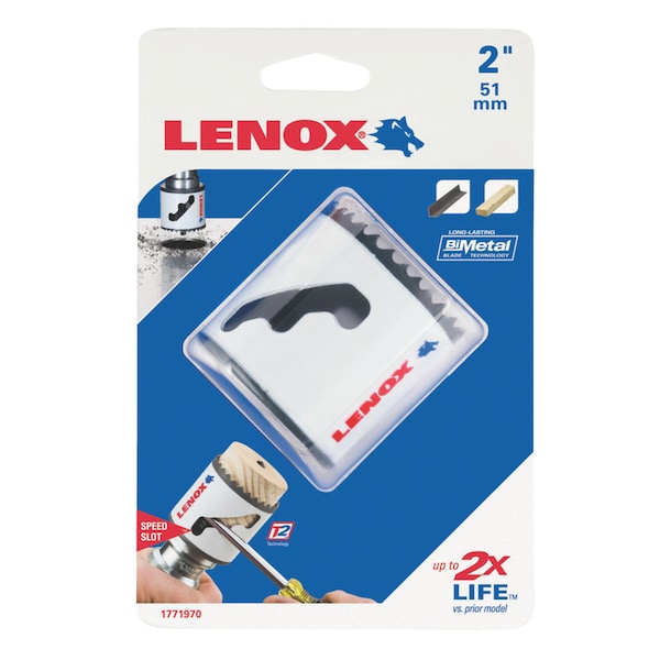 Lenox Lenox 2 in. Bi-Metal Hole Saw 1 pk - 2060601