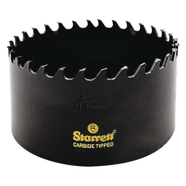 Starrett 3-1/4" Carbide Tipped Hole Saw - CT314
