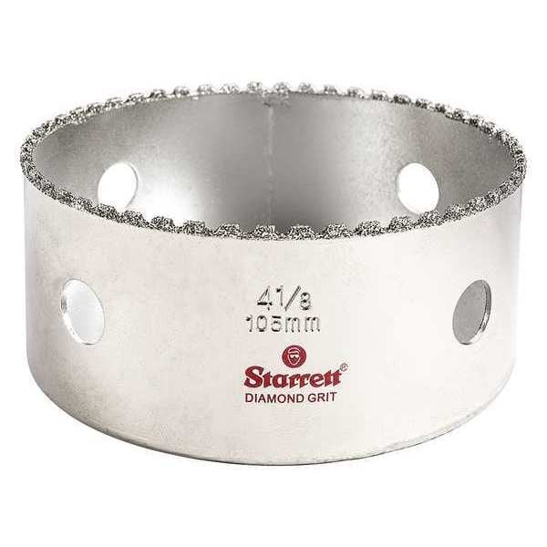 Starrett 4-1/8" Synthetic Diamond Grit Hole Saw - KD0418-N