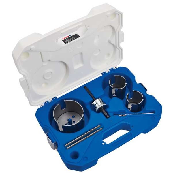 Lenox Hole Saw Kit, 3 Holes Saws - LXAH47SET